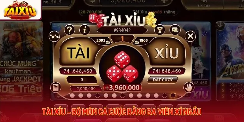 Tài xỉu - Bộ môn cá cược bằng ba viên xí ngầu